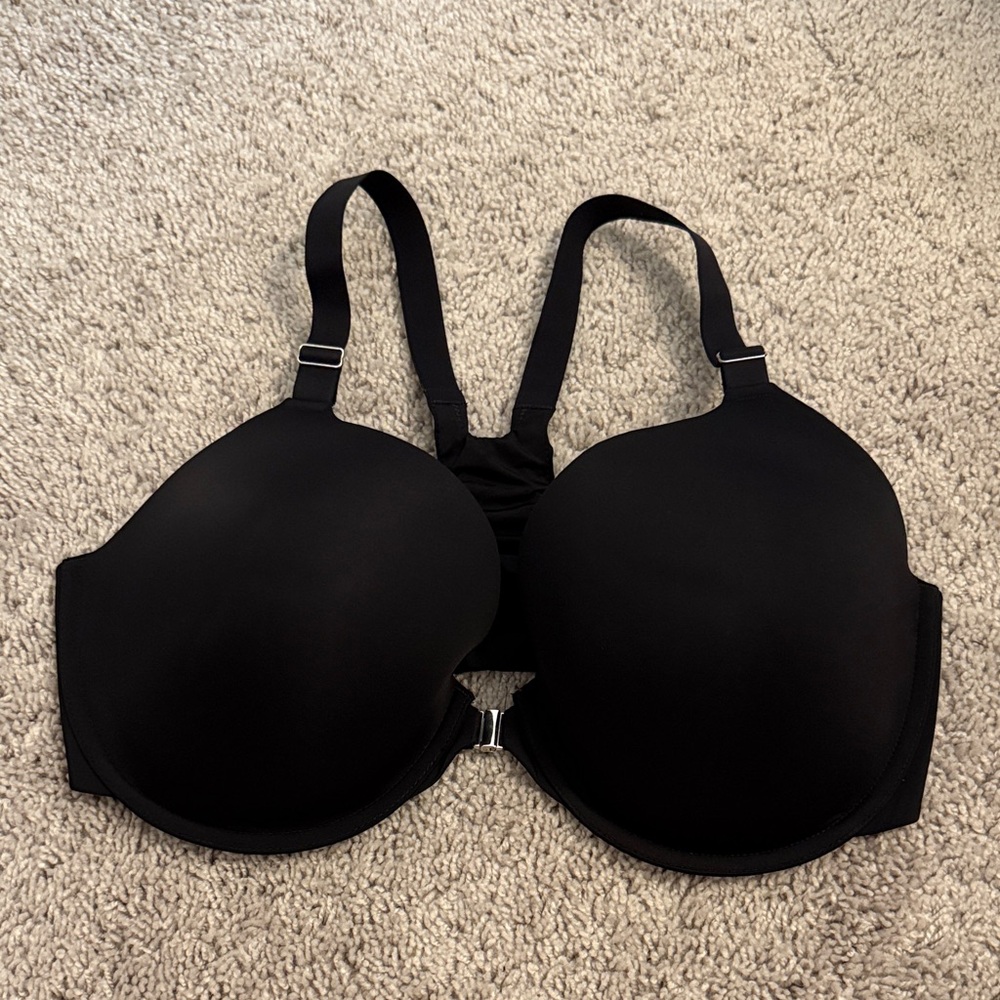 Soma Black Women's Front Clasp Intimate Bra